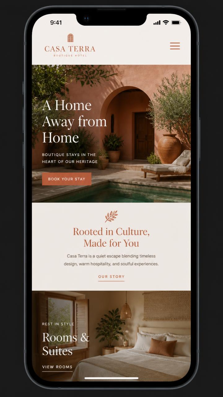 Casa Terra website